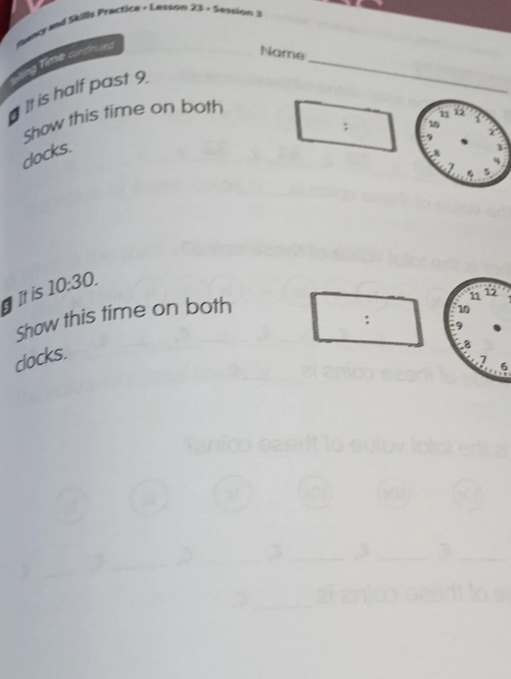 Classroom Mathematics Grade 1 Workbook - Green